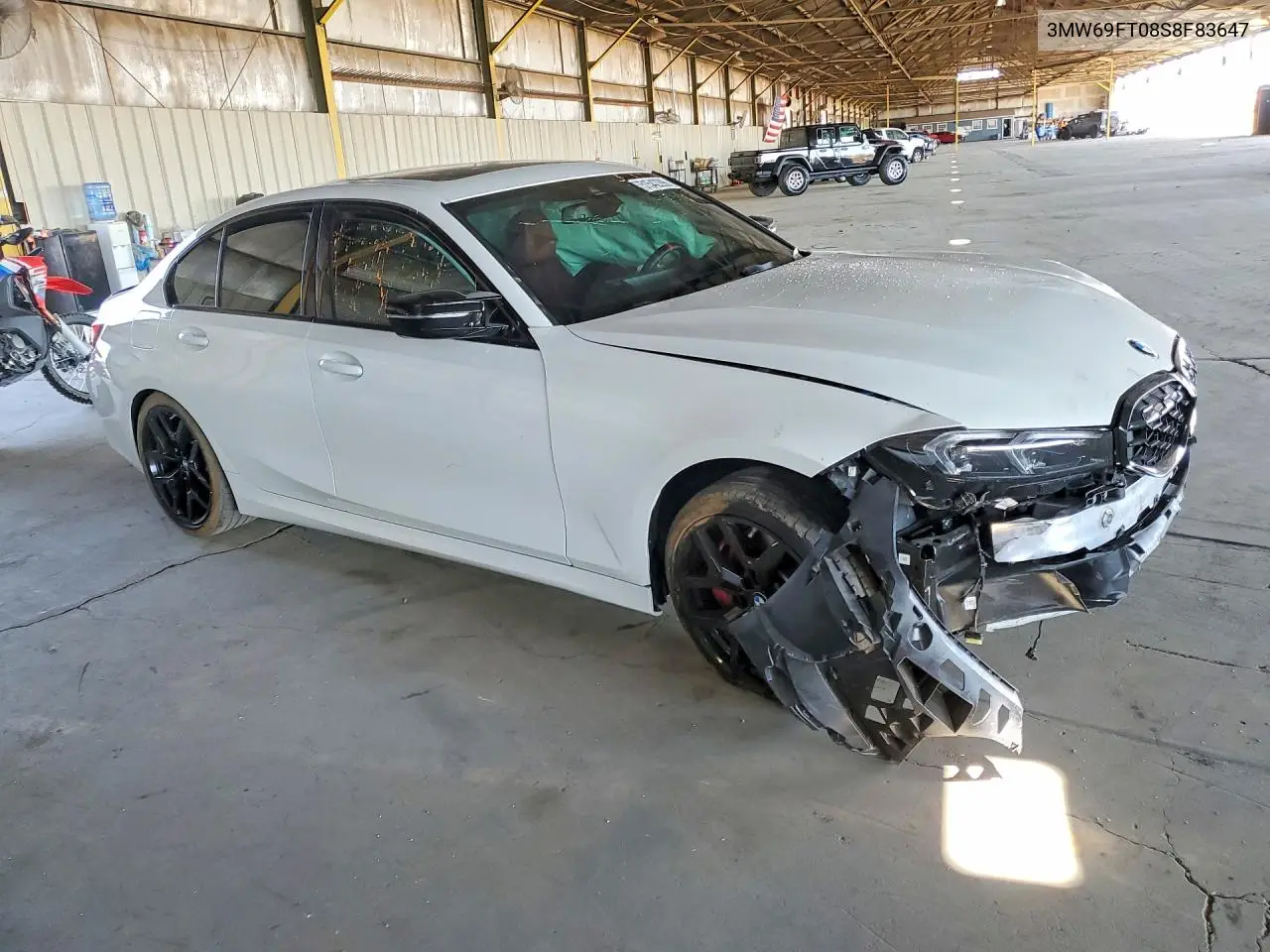 2025 BMW M340Xi VIN: 3MW69FT08S8F83647 Lot: 51542296