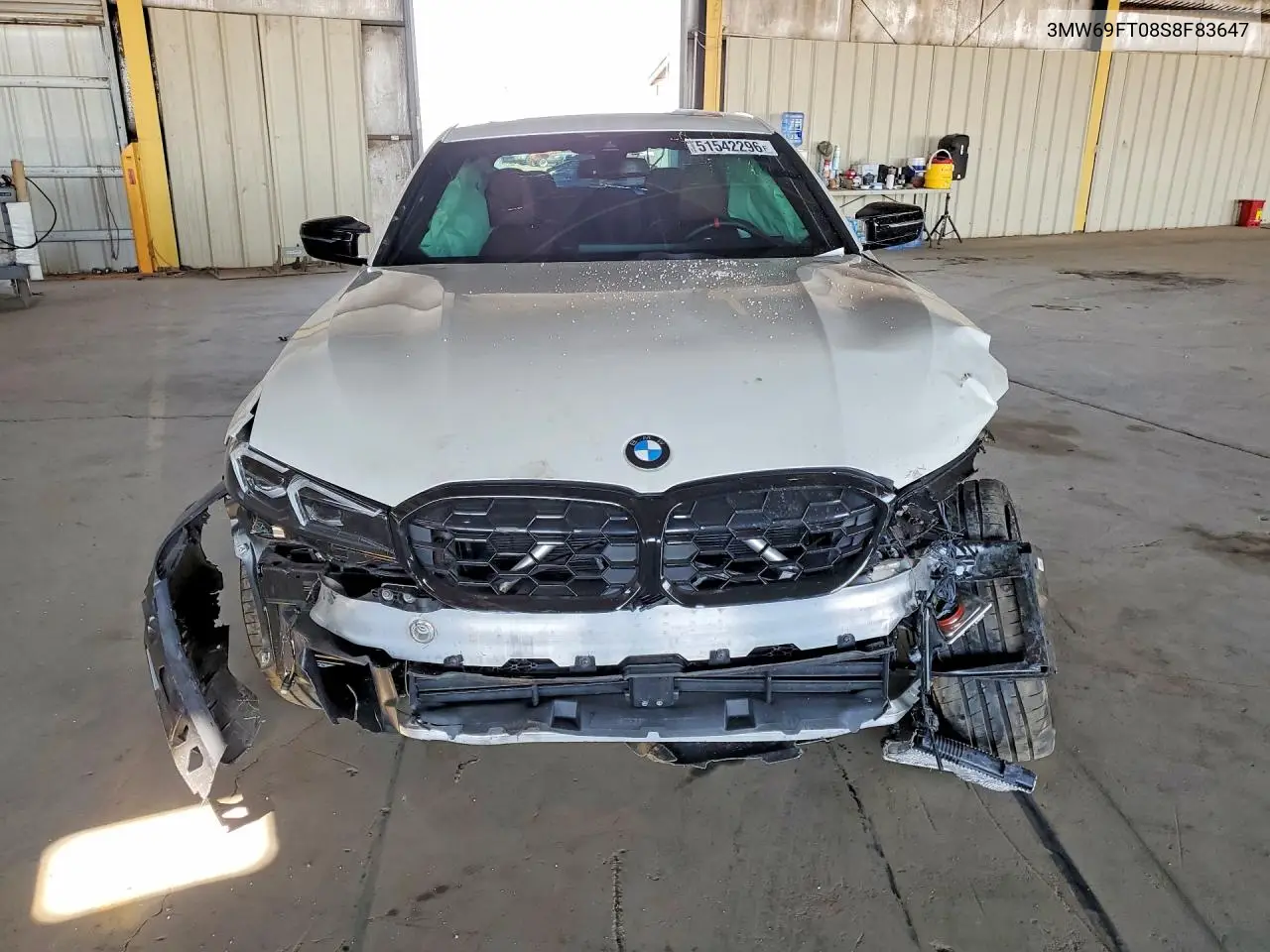 2025 BMW M340Xi VIN: 3MW69FT08S8F83647 Lot: 51542296