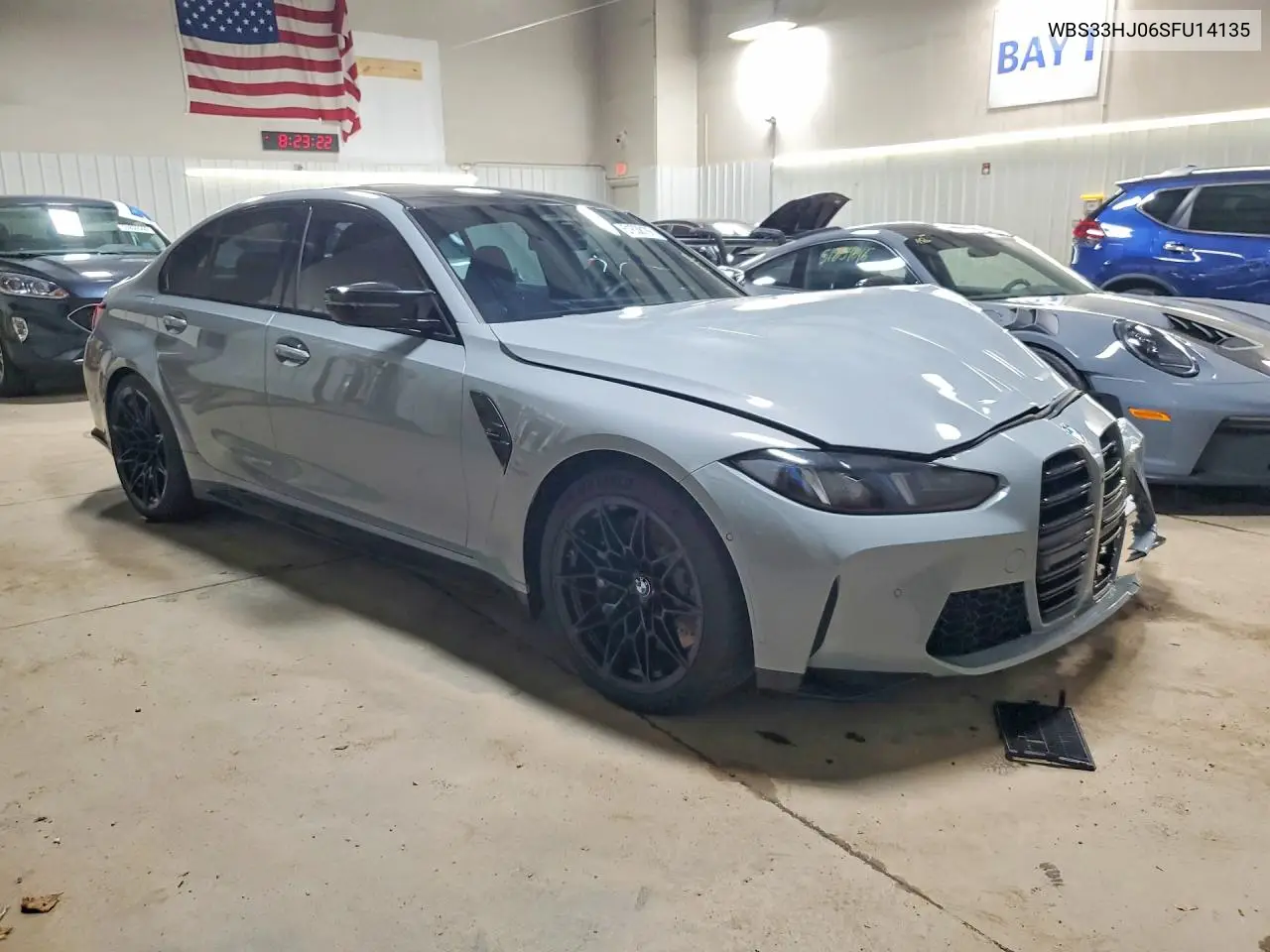 2025 BMW M3 Competition VIN: WBS33HJ06SFU14135 Lot: 51638186