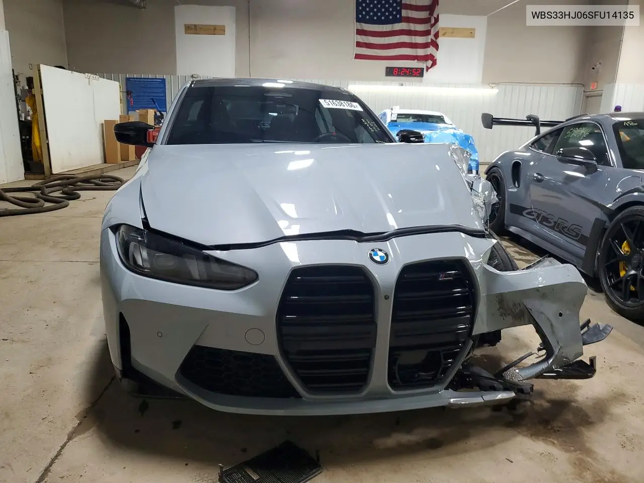 2025 BMW M3 Competition VIN: WBS33HJ06SFU14135 Lot: 51638186
