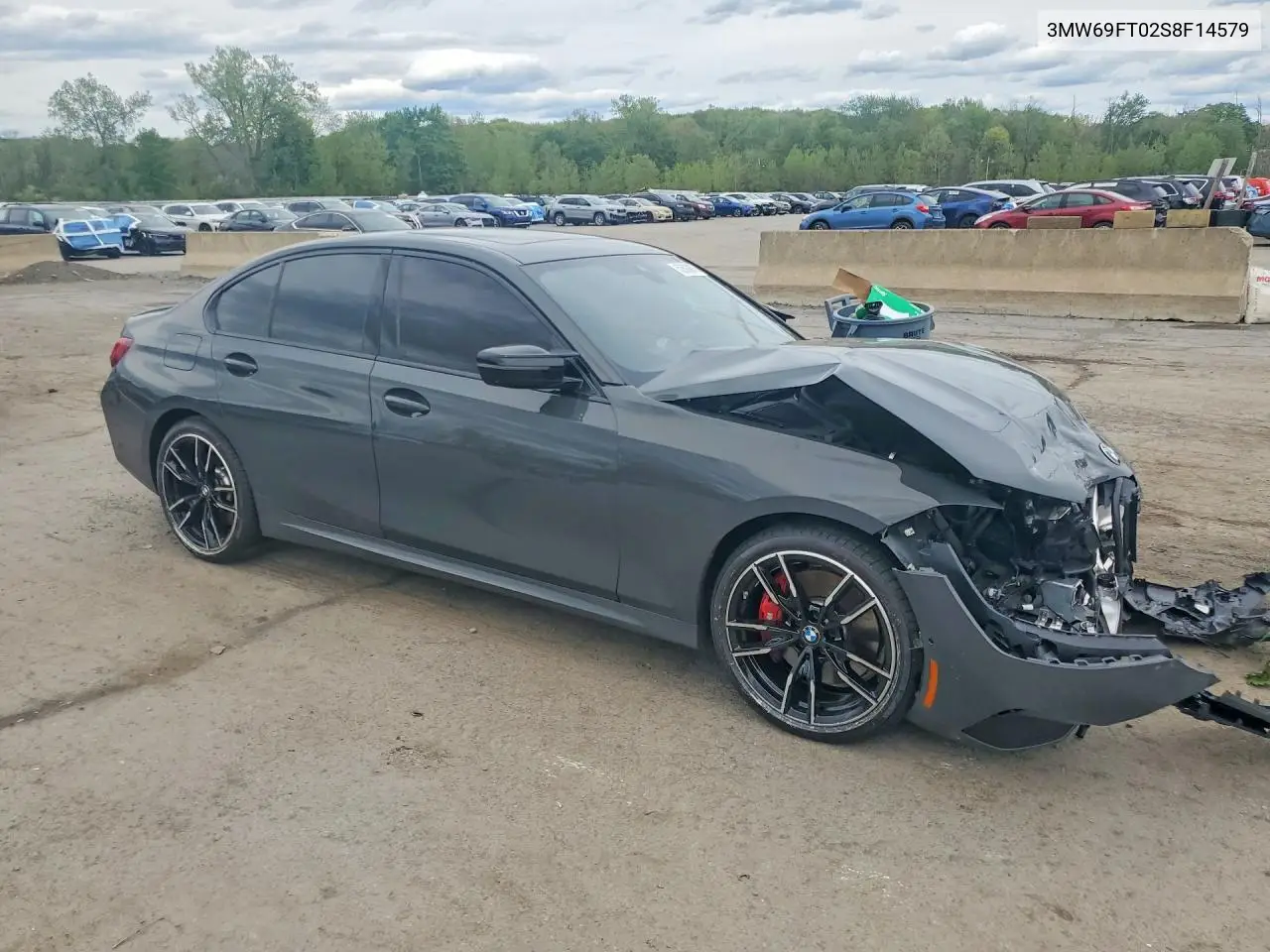 2025 BMW M340Xi VIN: 3MW69FT02S8F14579 Lot: 52690876