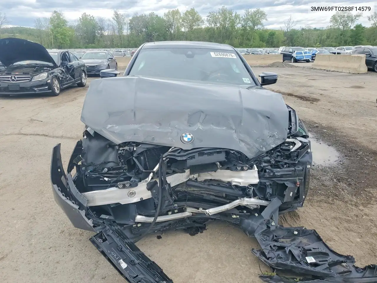 2025 BMW M340Xi VIN: 3MW69FT02S8F14579 Lot: 52690876