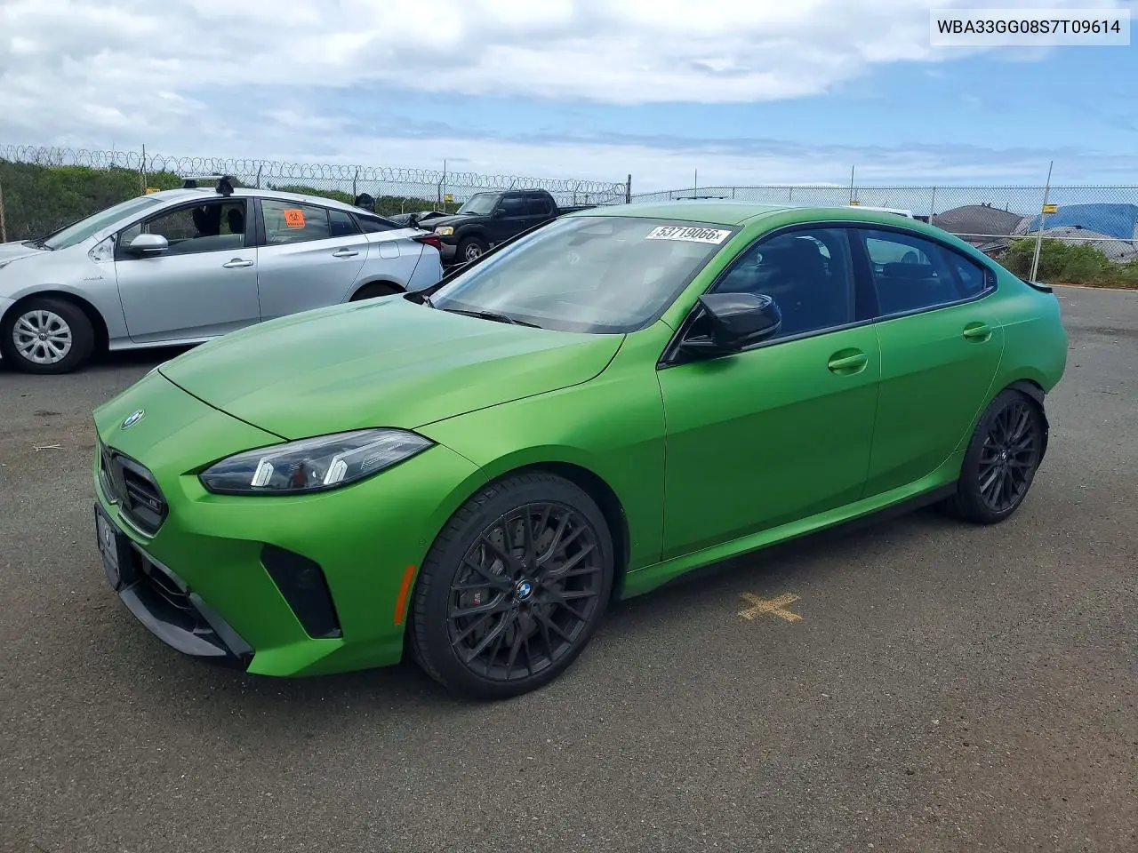 2025 BMW M235Xi VIN: WBA33GG08S7T09614 Lot: 53719066
