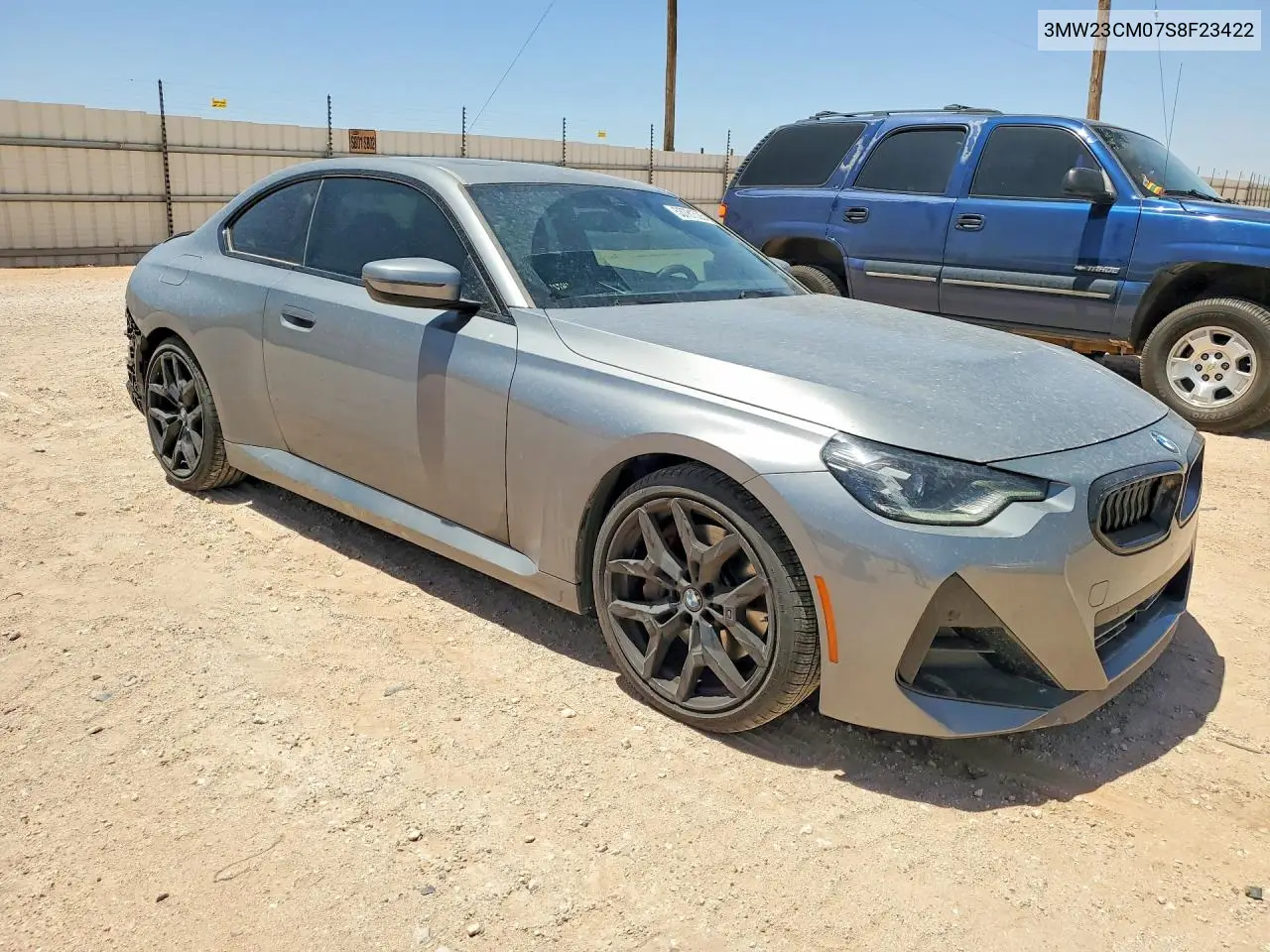 2025 BMW 230I VIN: 3MW23CM07S8F23422 Lot: 53781526