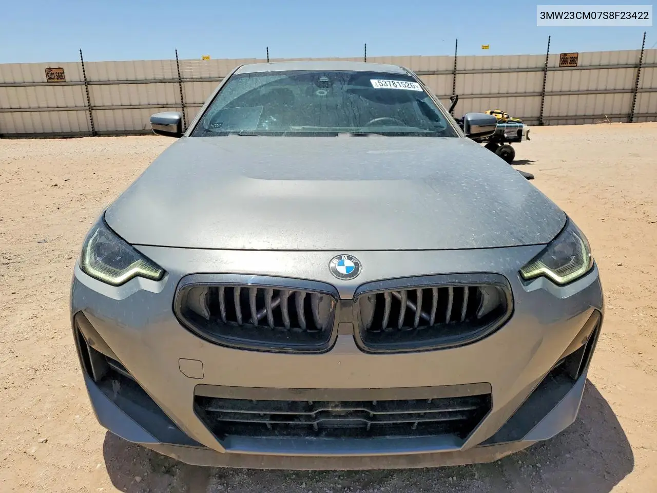 2025 BMW 230I VIN: 3MW23CM07S8F23422 Lot: 53781526