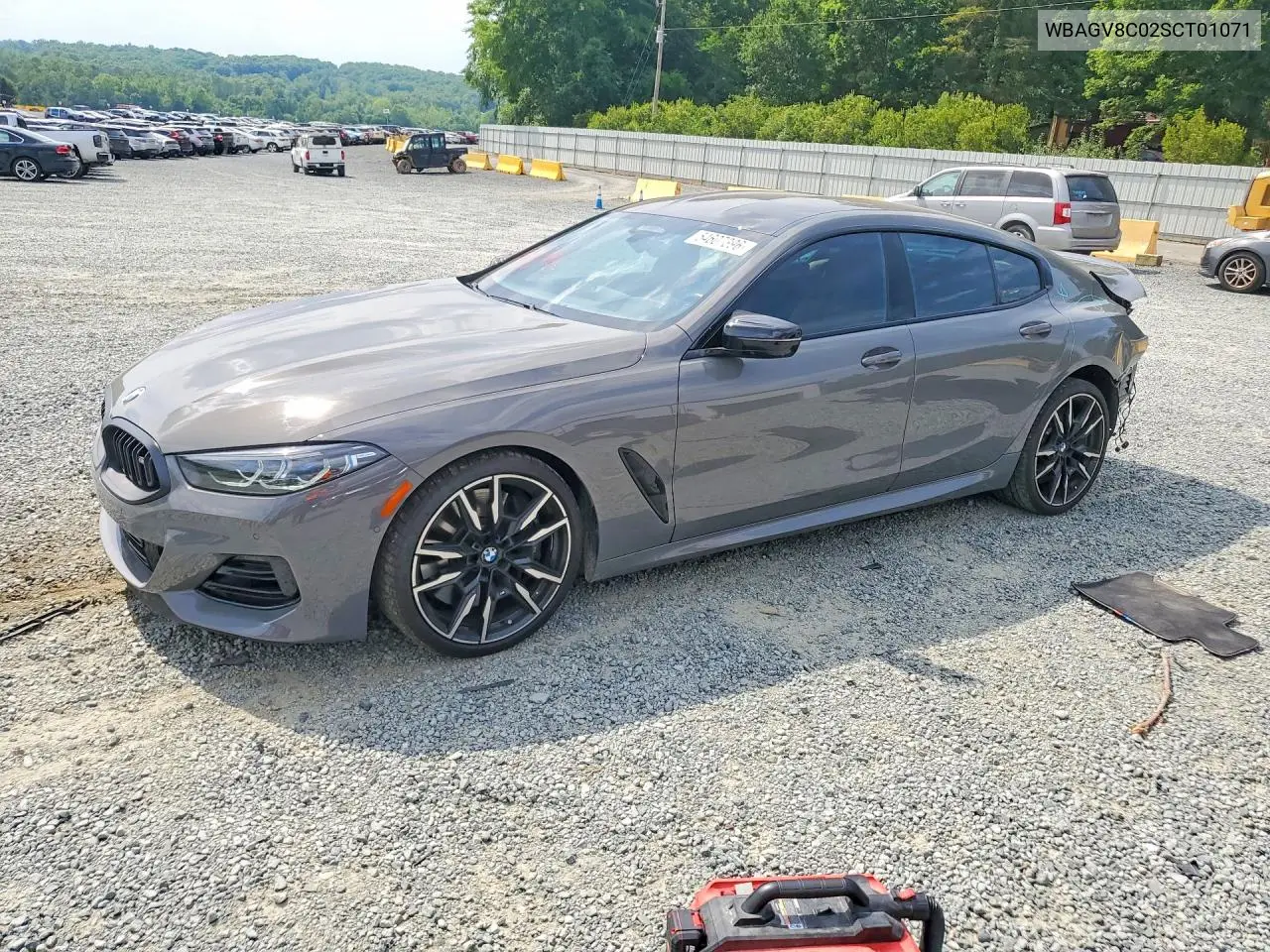 2025 BMW M850Xi VIN: WBAGV8C02SCT01071 Lot: 54607396