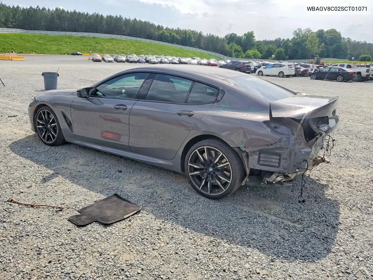 2025 BMW M850Xi VIN: WBAGV8C02SCT01071 Lot: 54607396