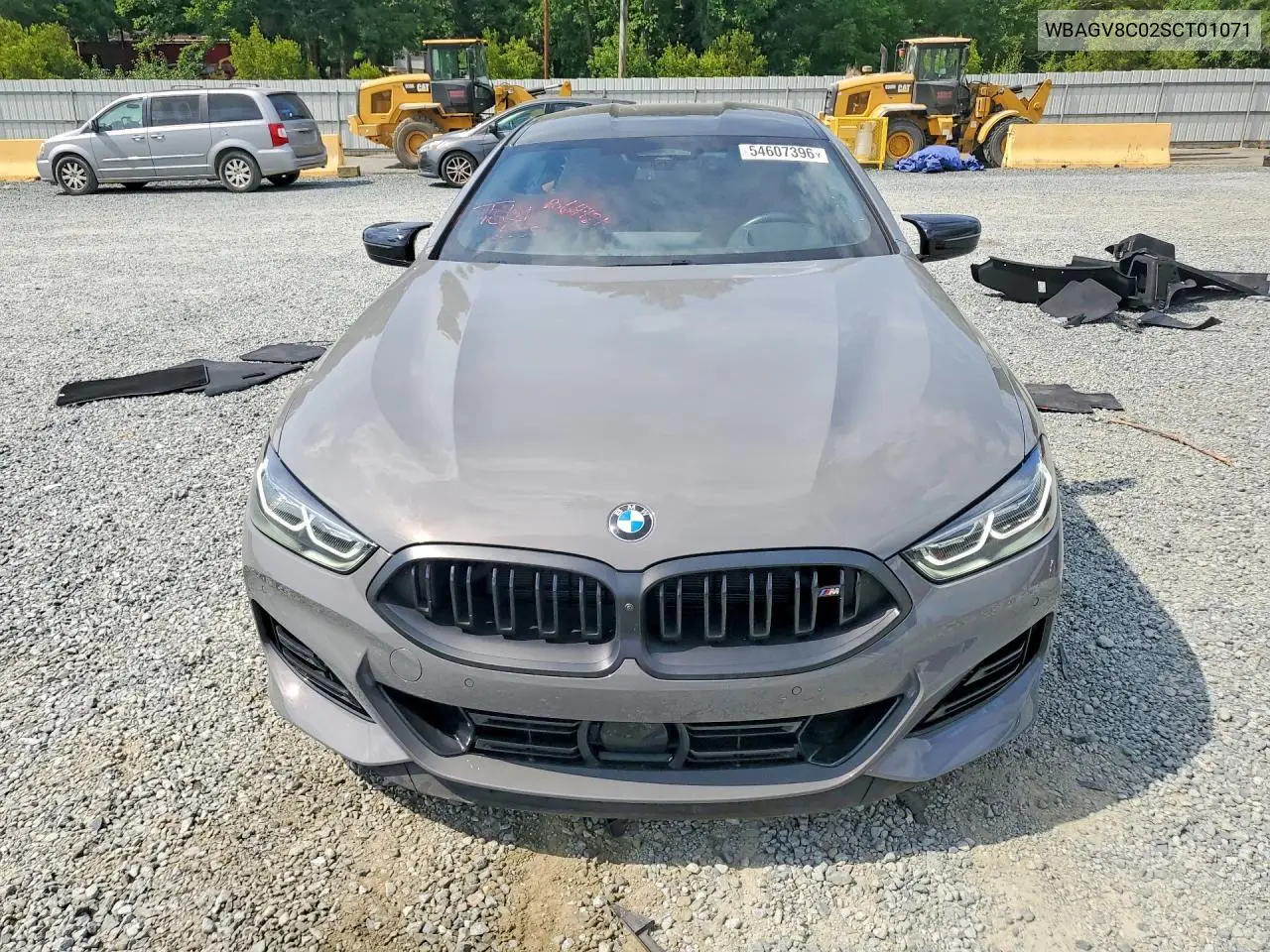 2025 BMW M850Xi VIN: WBAGV8C02SCT01071 Lot: 54607396