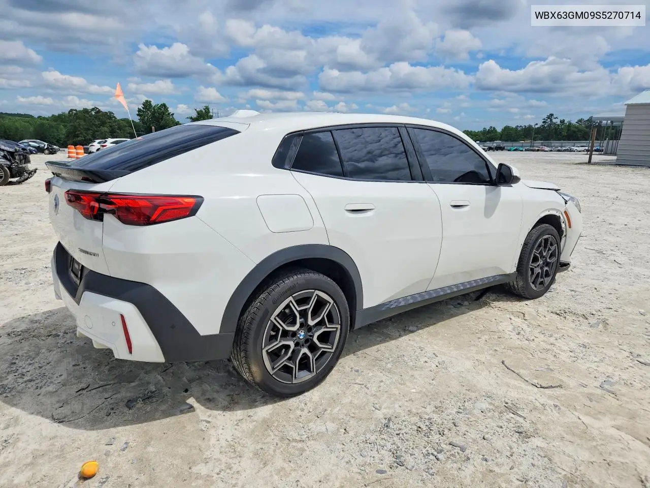 2025 BMW X2 xDrive28I VIN: WBX63GM09S5270714 Lot: 55144746