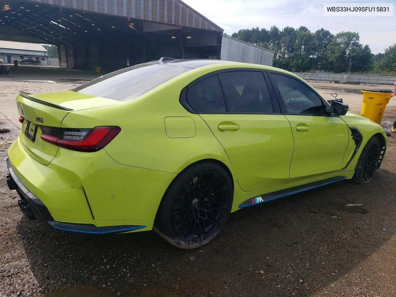 2025 BMW M3 Competition VIN: WBS33HJ09SFU15831 Lot: 55433696