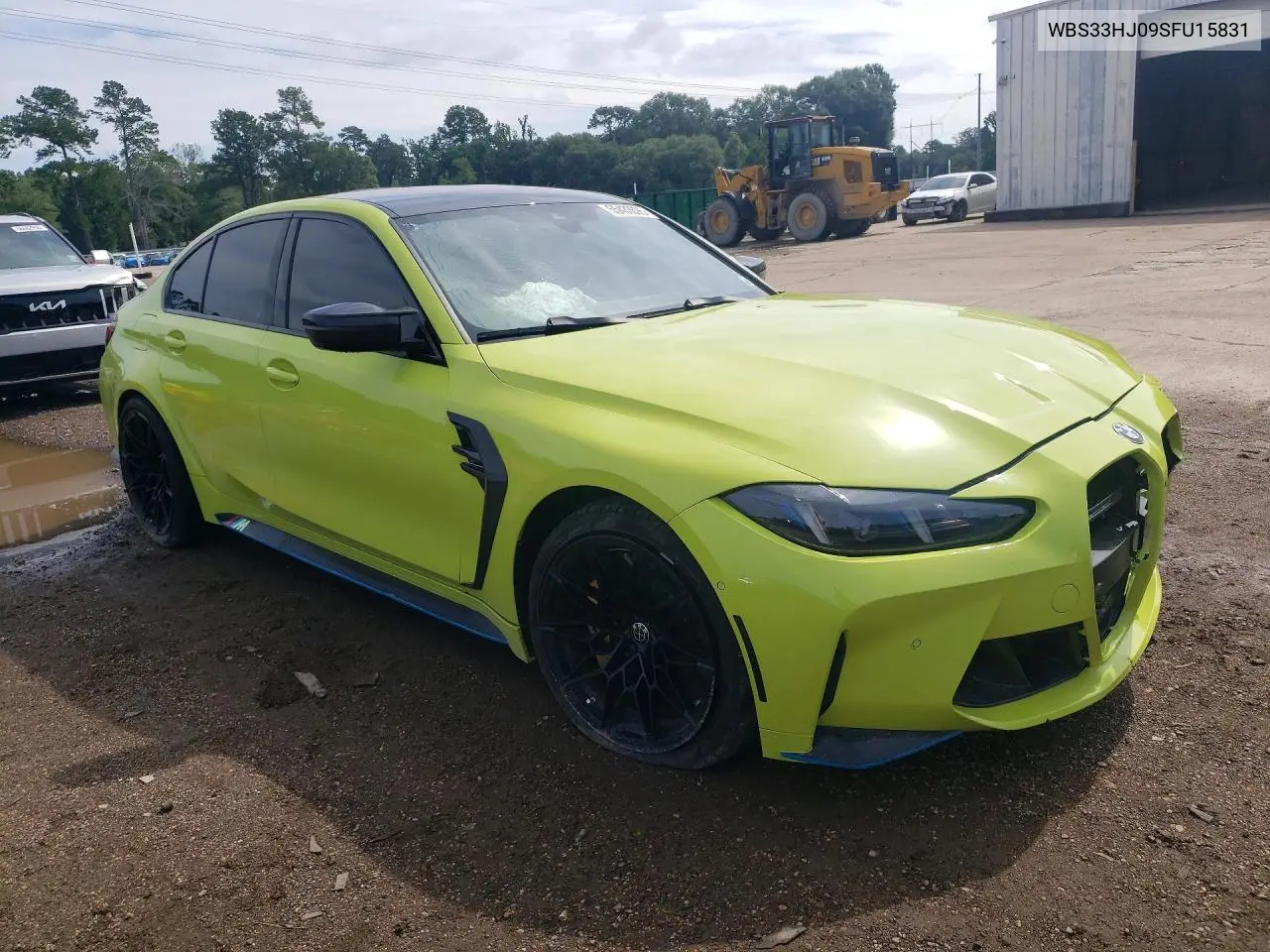 2025 BMW M3 Competition VIN: WBS33HJ09SFU15831 Lot: 55433696