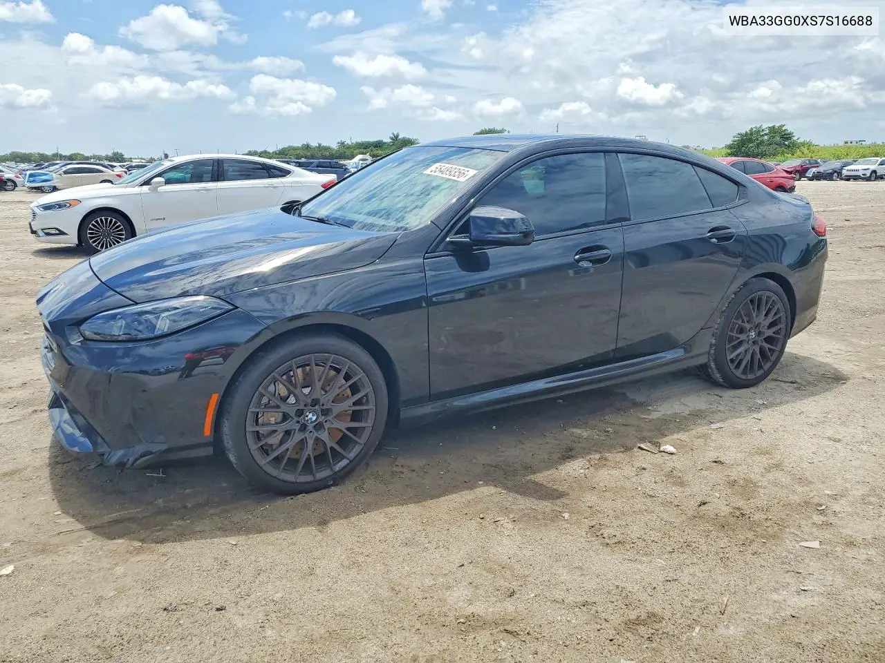 2025 BMW M235Xi VIN: WBA33GG0XS7S16688 Lot: 55489356