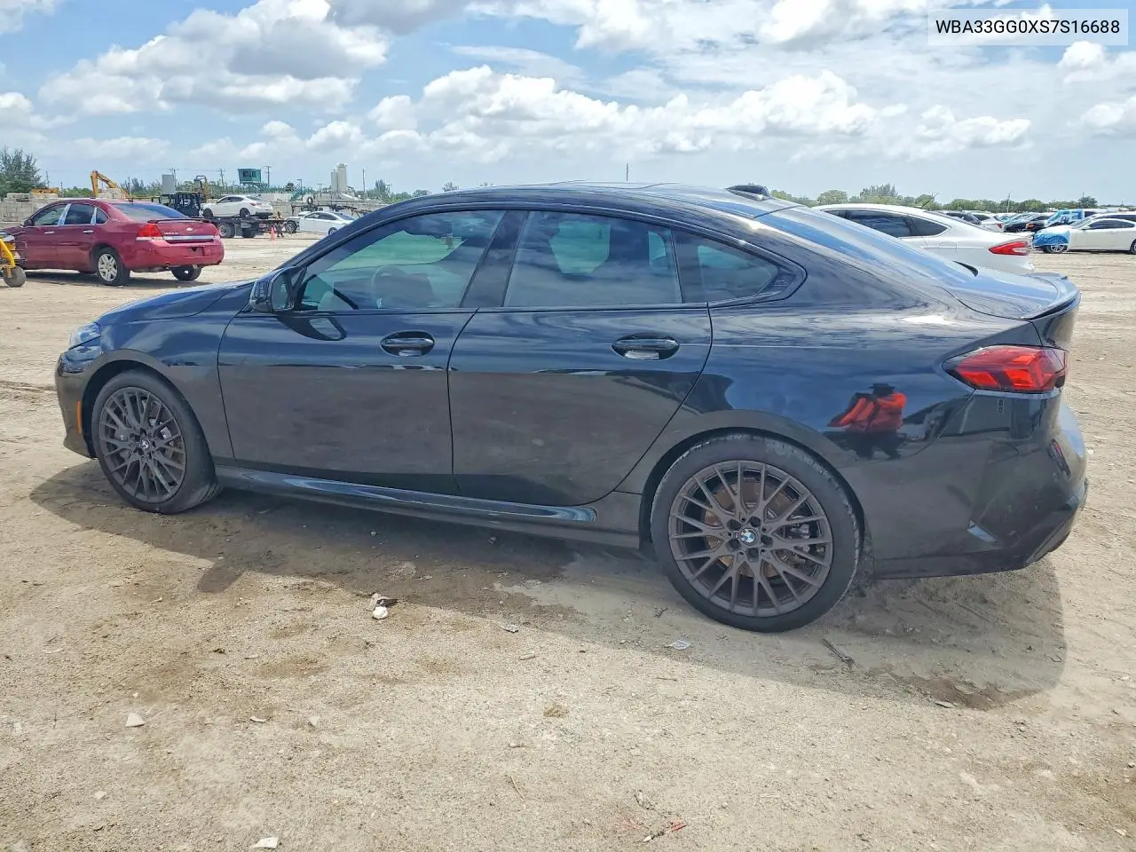 2025 BMW M235Xi VIN: WBA33GG0XS7S16688 Lot: 55489356