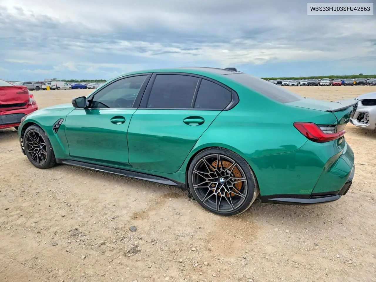 2025 BMW M3 Competition VIN: WBS33HJ03SFU42863 Lot: 55715506