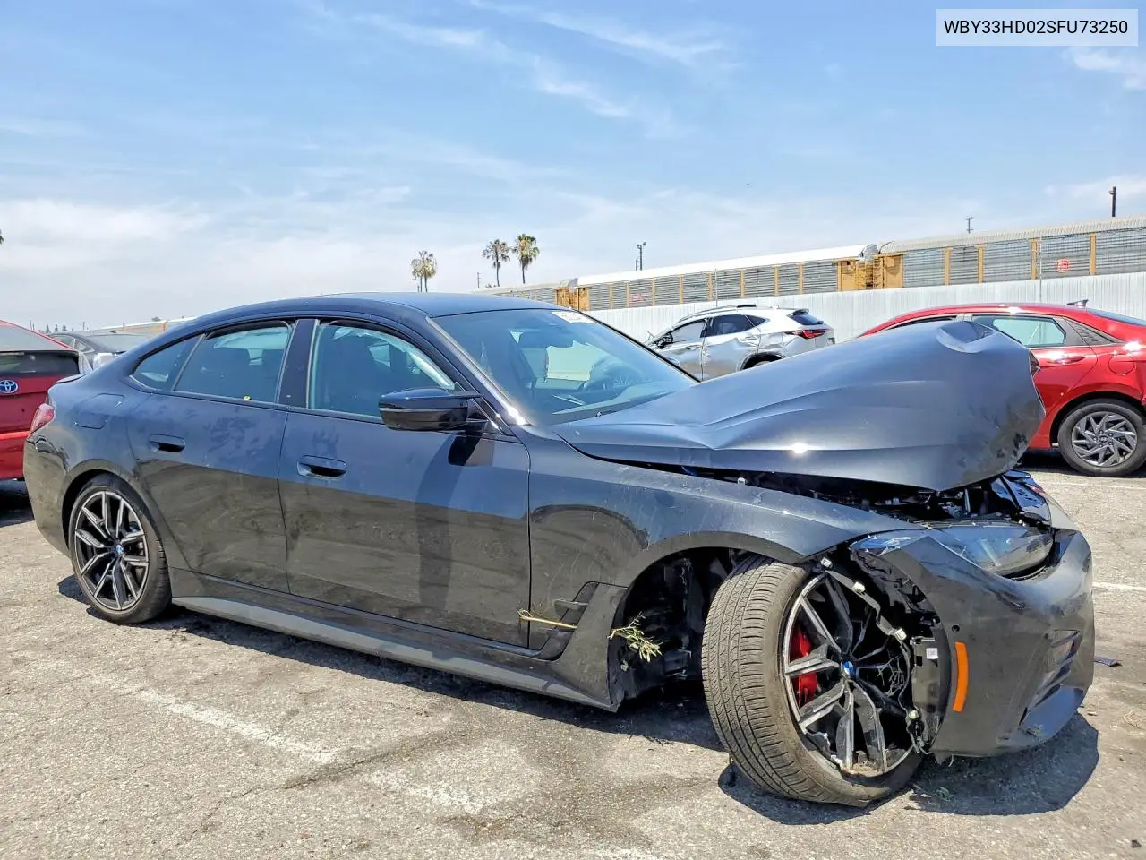 2025 BMW I4 M50 VIN: WBY33HD02SFU73250 Lot: 56033476