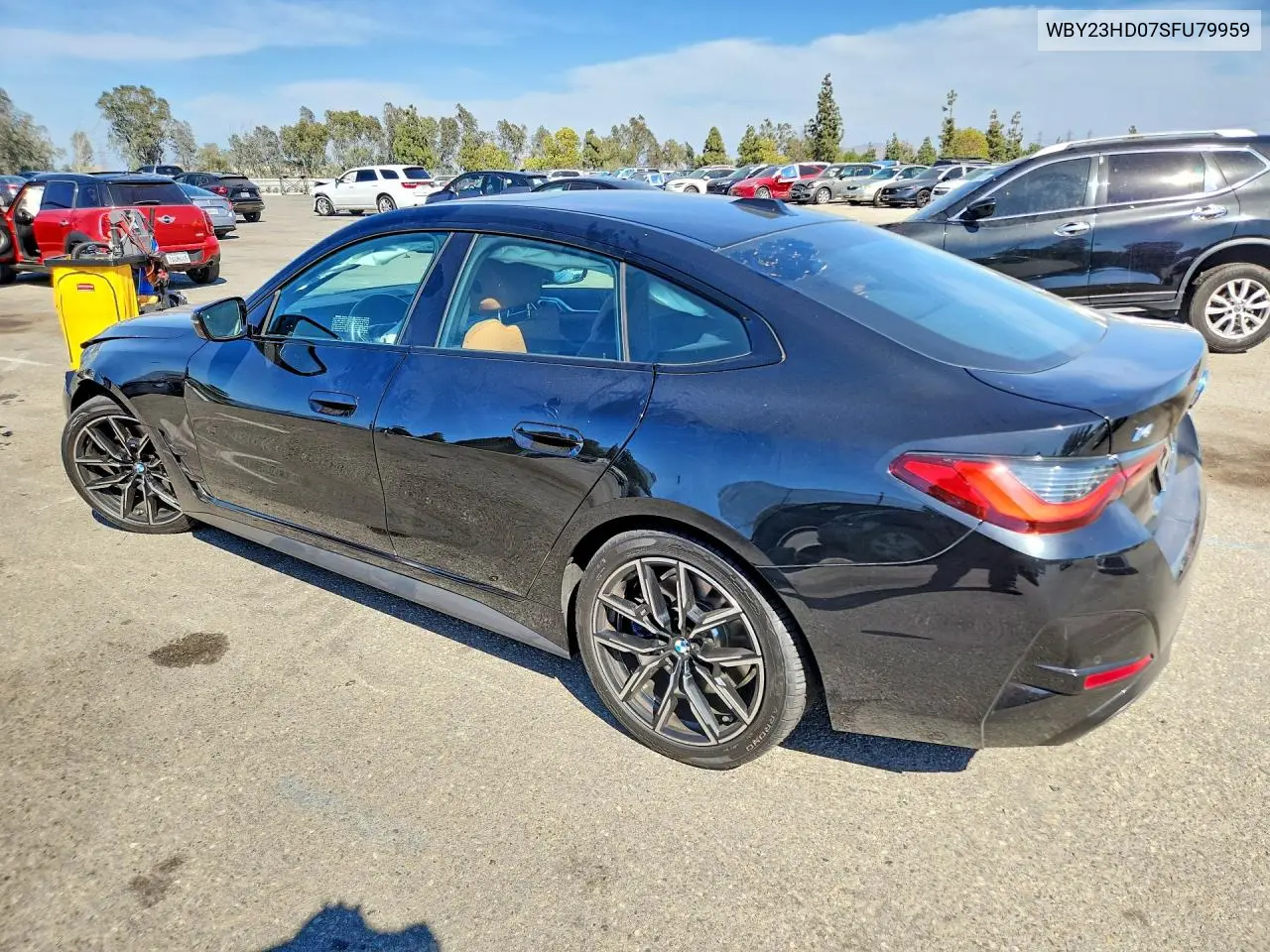 2025 BMW I4 Edrive 40 VIN: WBY23HD07SFU79959 Lot: 57082286