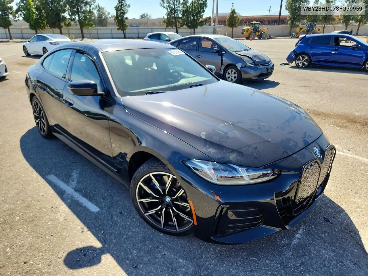 2025 BMW I4 Edrive 40 VIN: WBY23HD07SFU79959 Lot: 57082286