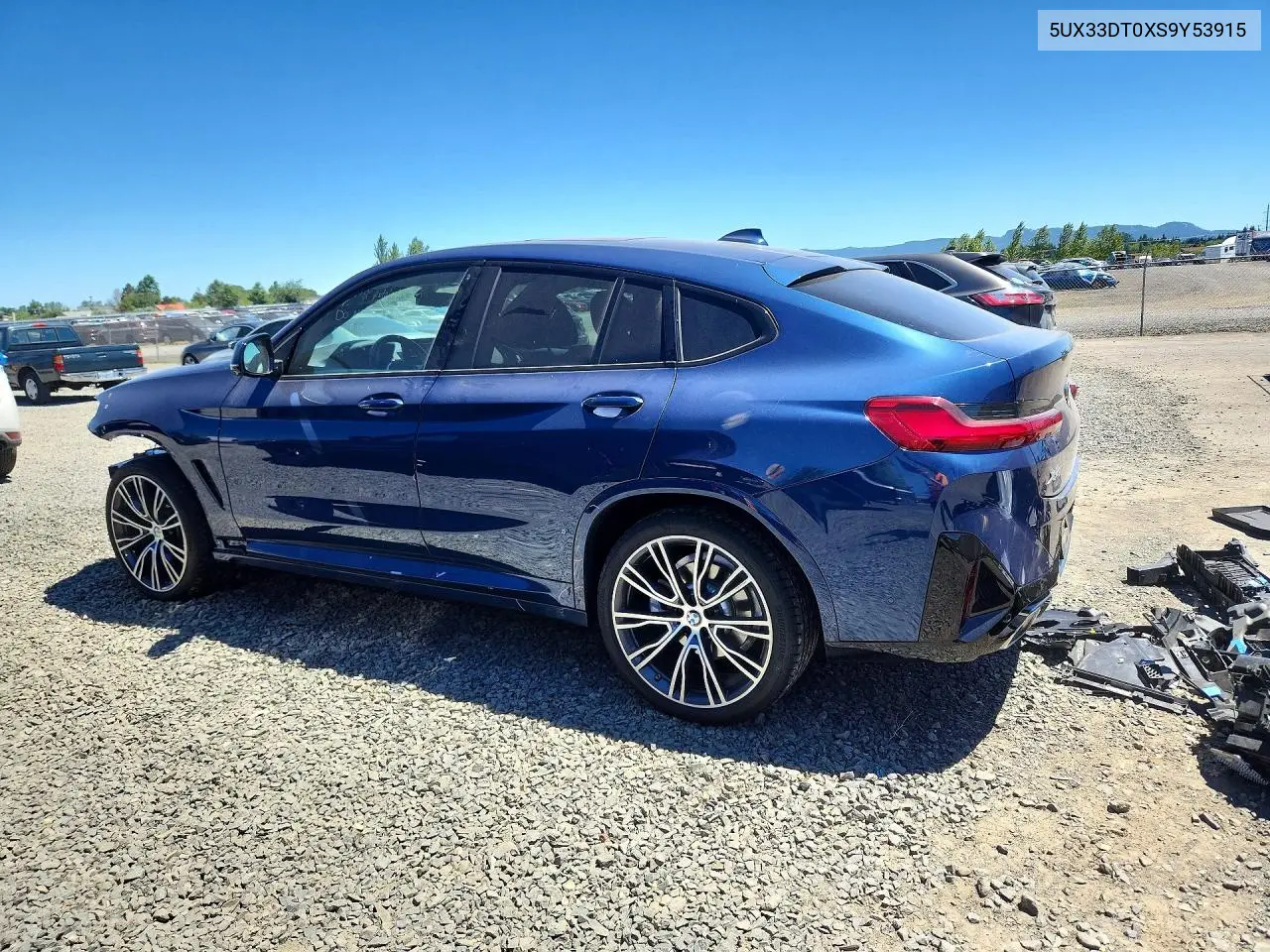 2025 BMW X4 xDrive30I VIN: 5UX33DT0XS9Y53915 Lot: 57239526