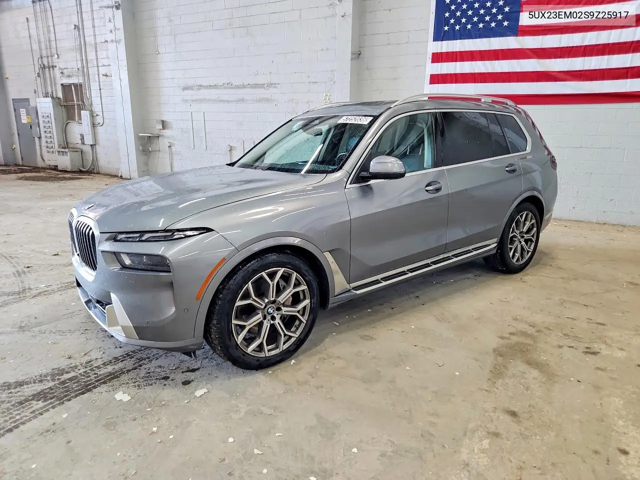 2025 BMW X7 xDrive40I VIN: 5UX23EM02S9Z25917 Lot: 57252036