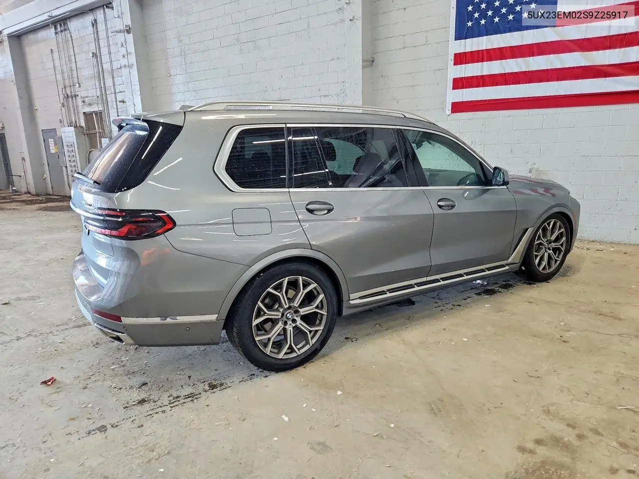 2025 BMW X7 xDrive40I VIN: 5UX23EM02S9Z25917 Lot: 57252036