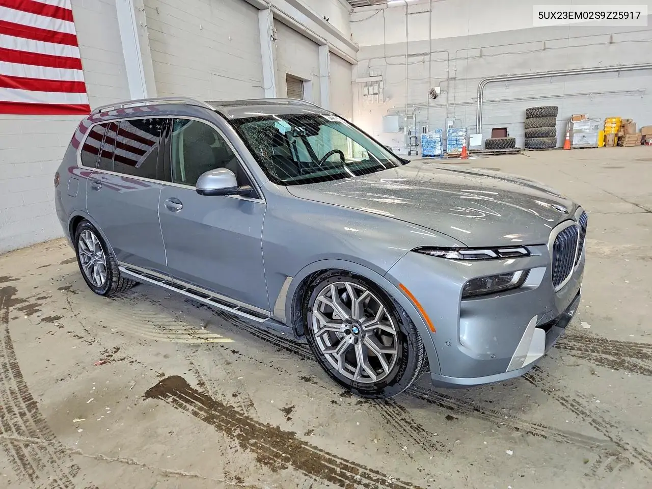 2025 BMW X7 xDrive40I VIN: 5UX23EM02S9Z25917 Lot: 57252036