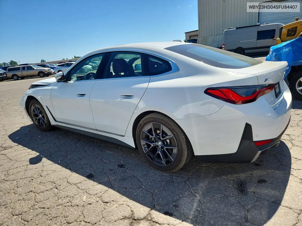 2025 BMW I4 Edrive 40 VIN: WBY23HD04SFU84407 Lot: 57606726
