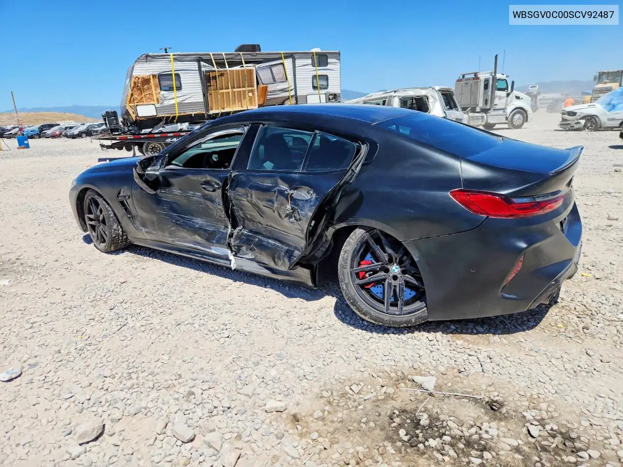 2025 BMW M8 VIN: WBSGV0C00SCV92487 Lot: 57645246