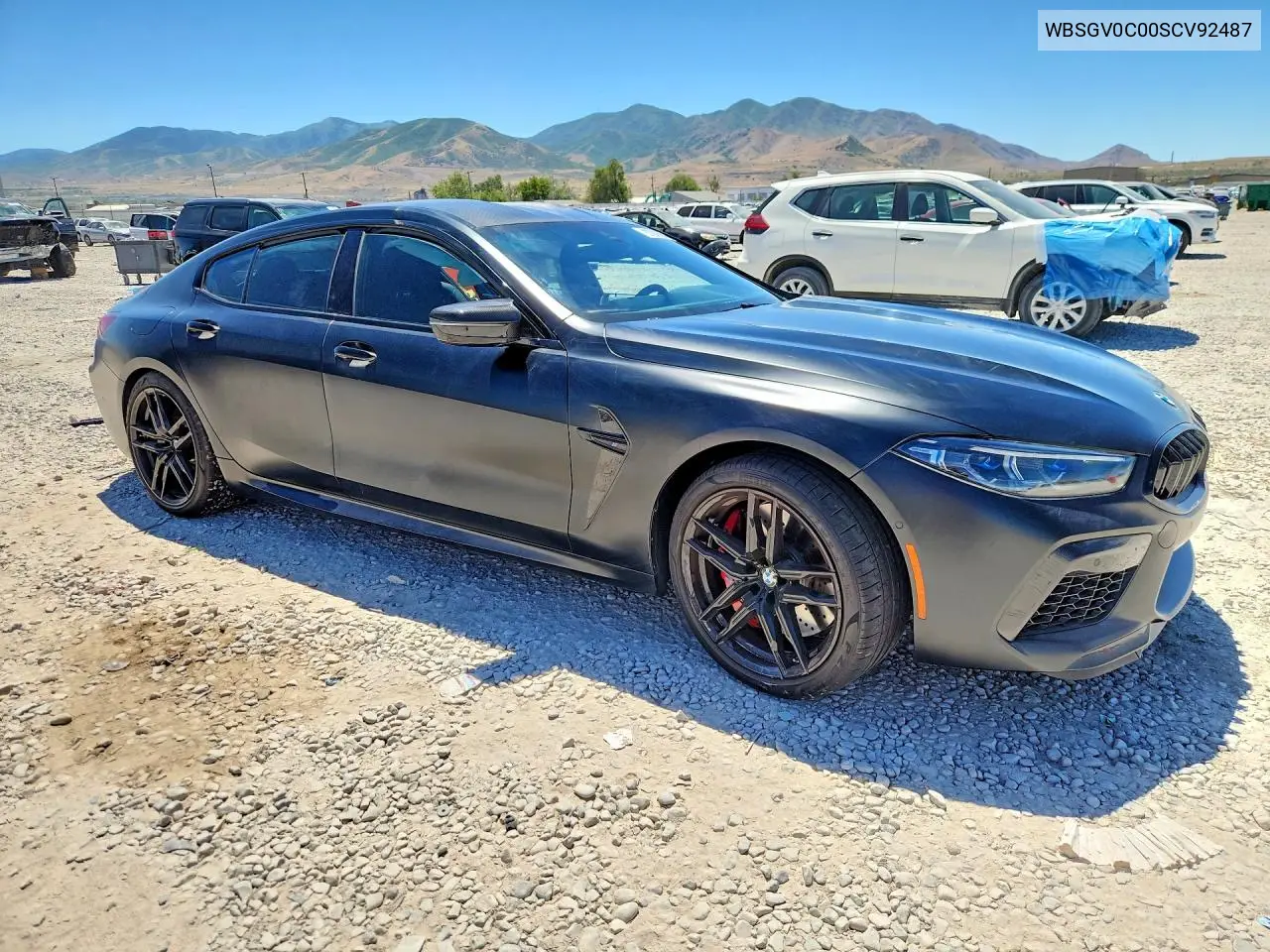 2025 BMW M8 VIN: WBSGV0C00SCV92487 Lot: 57645246