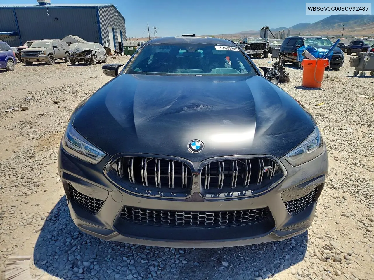2025 BMW M8 VIN: WBSGV0C00SCV92487 Lot: 57645246