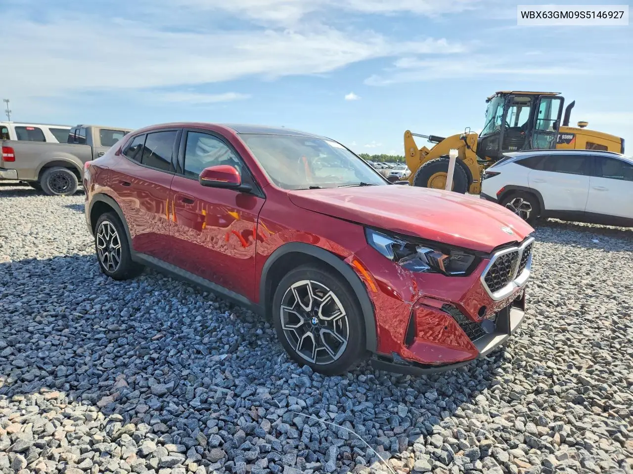 2025 BMW X2 xDrive28I VIN: WBX63GM09S5146927 Lot: 57707276