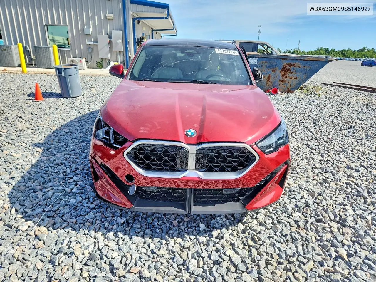 2025 BMW X2 xDrive28I VIN: WBX63GM09S5146927 Lot: 57707276