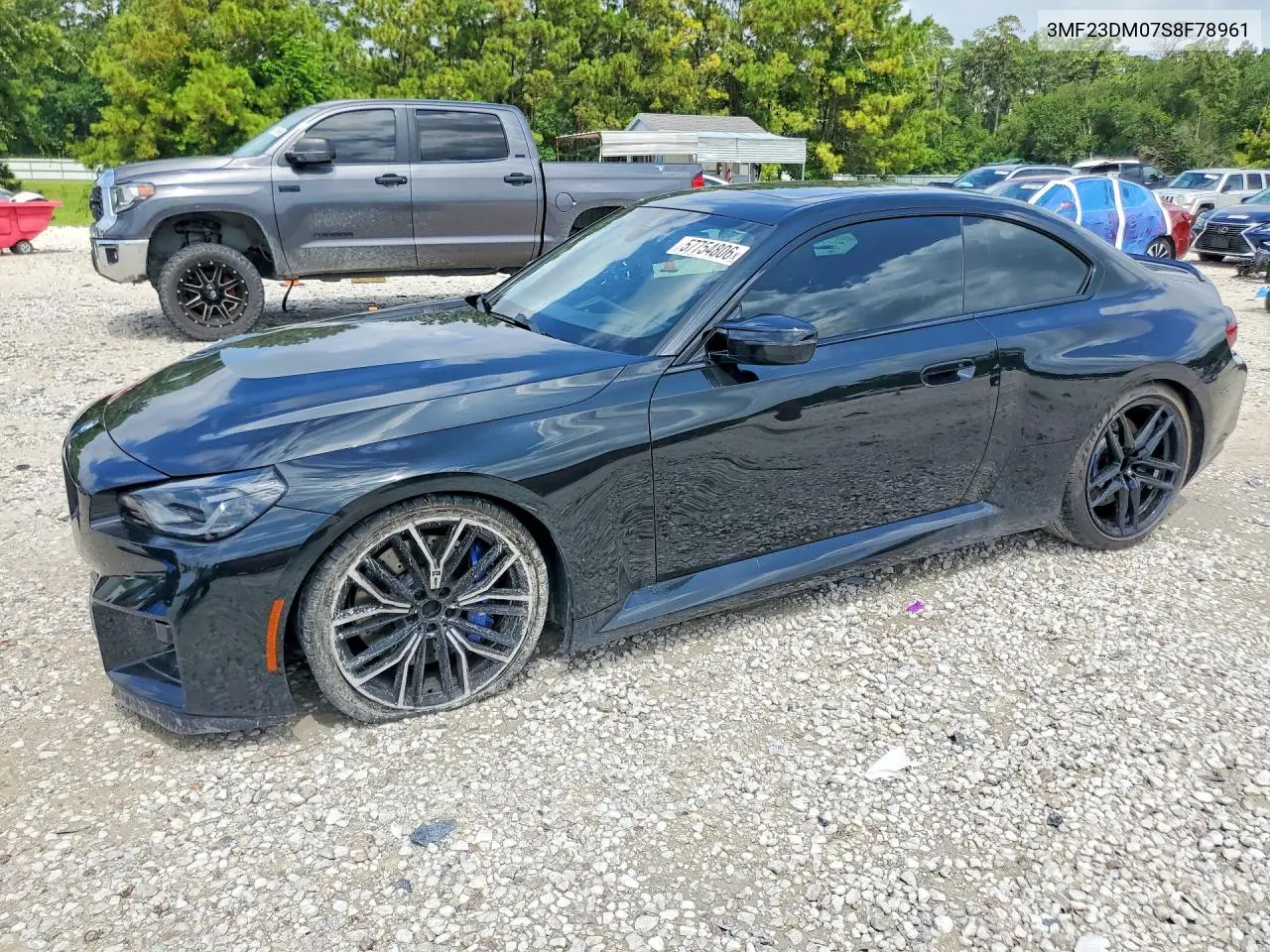 2025 BMW M2 VIN: 3MF23DM07S8F78961 Lot: 57754806