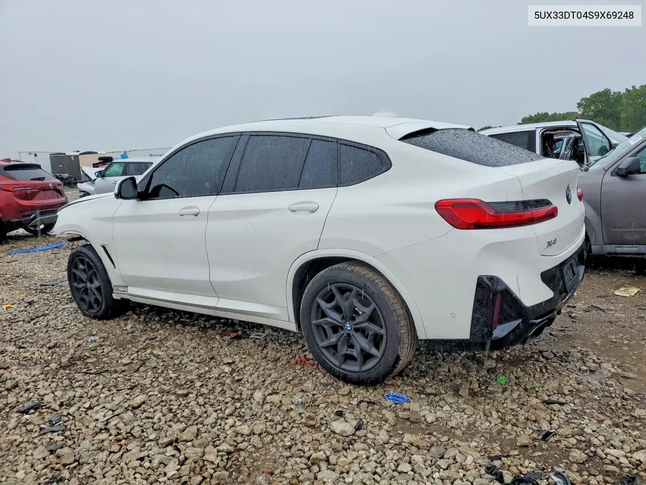2025 BMW X4 xDrive30I VIN: 5UX33DT04S9X69248 Lot: 57840596