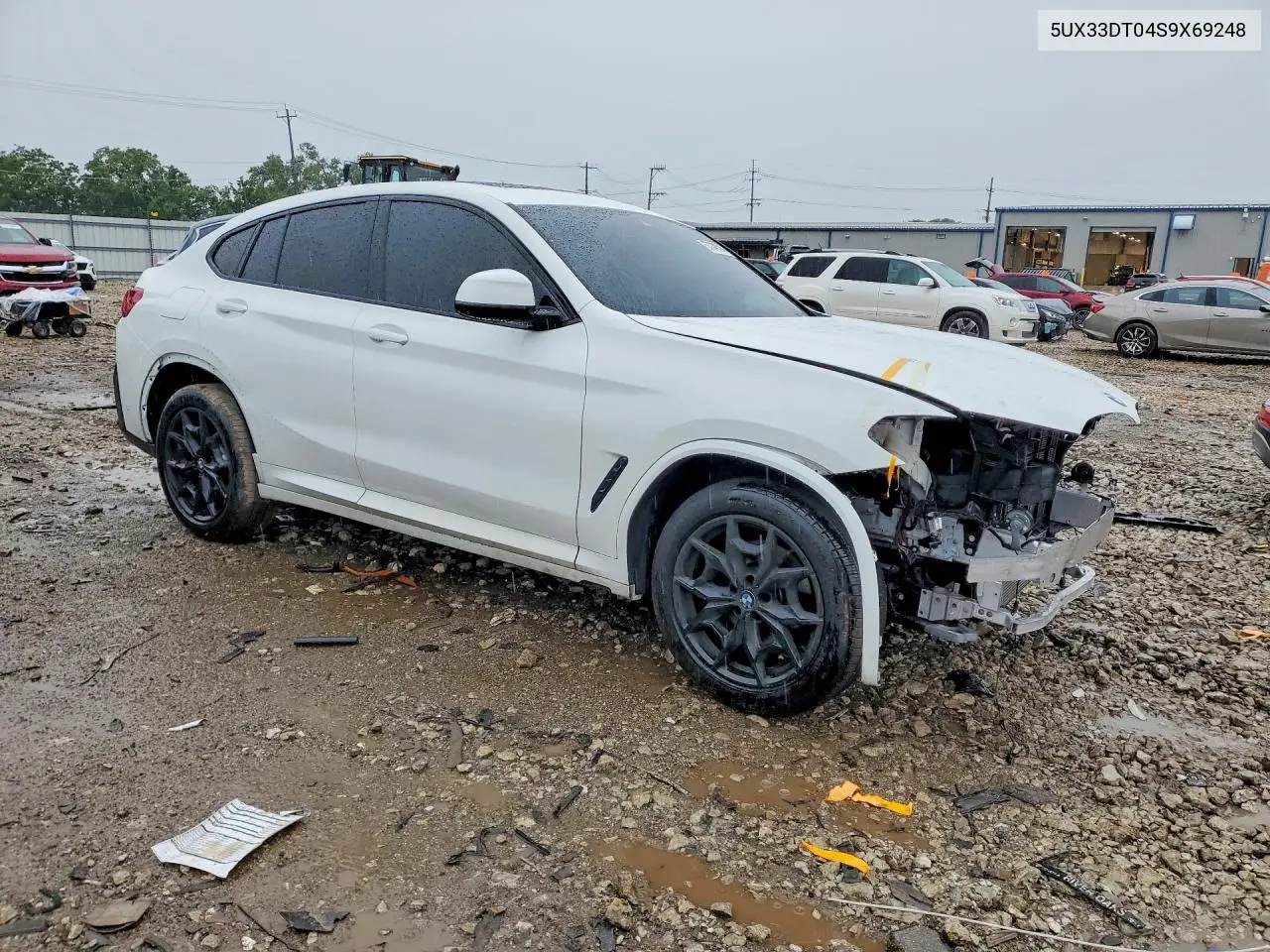 2025 BMW X4 xDrive30I VIN: 5UX33DT04S9X69248 Lot: 57840596