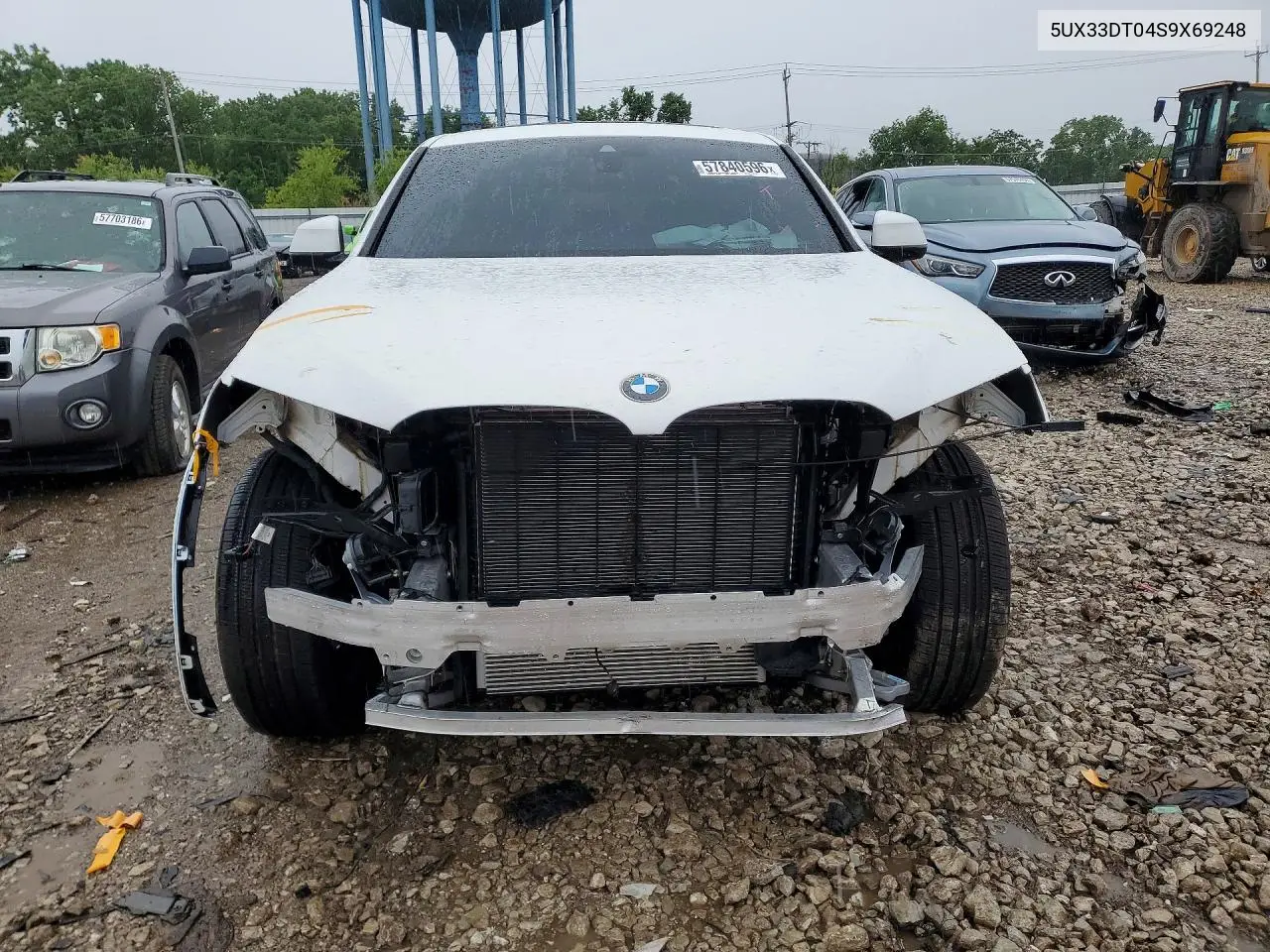 2025 BMW X4 xDrive30I VIN: 5UX33DT04S9X69248 Lot: 57840596