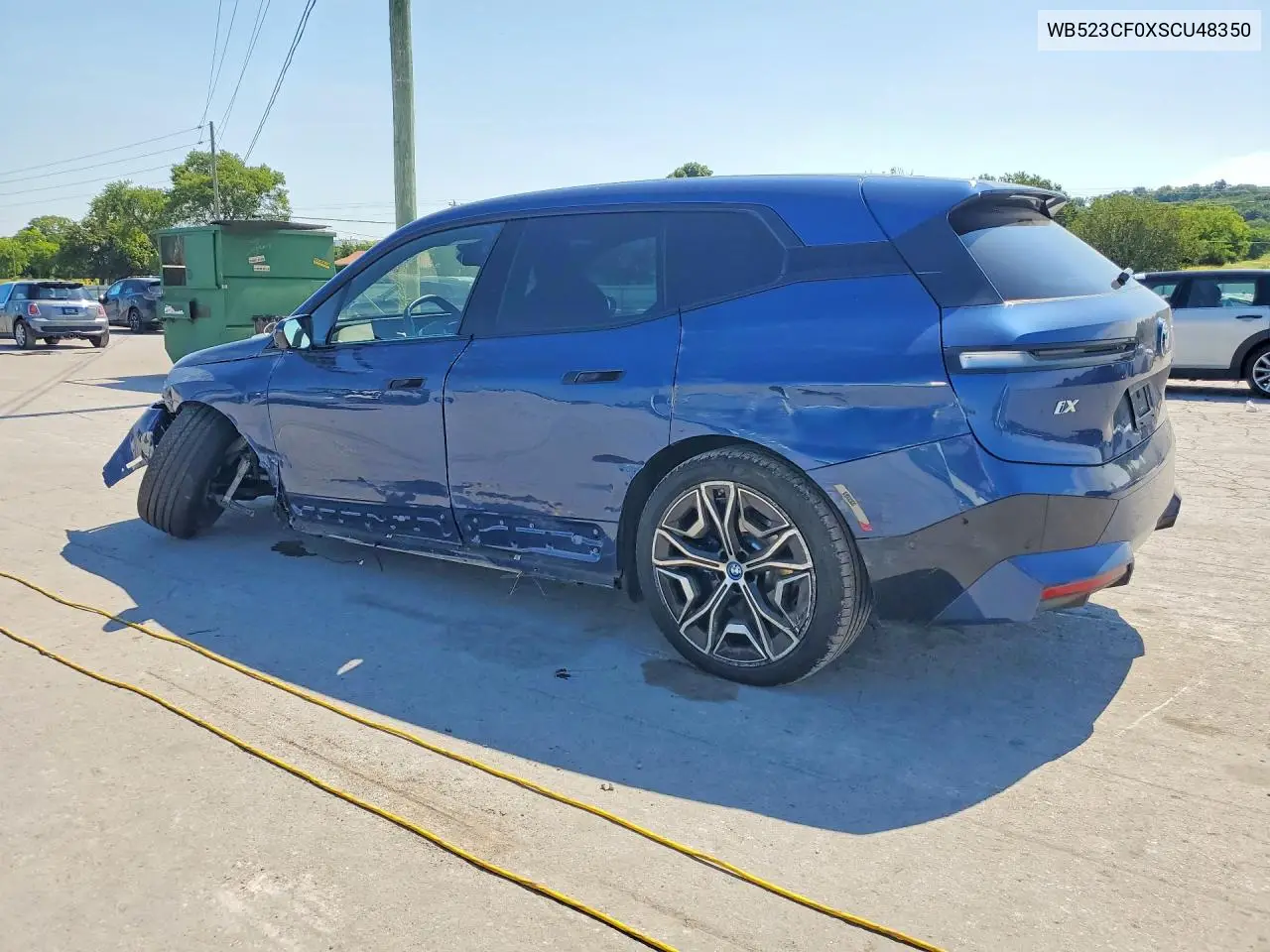 2025 BMW Ix xDrive50 VIN: WB523CF0XSCU48350 Lot: 58209086