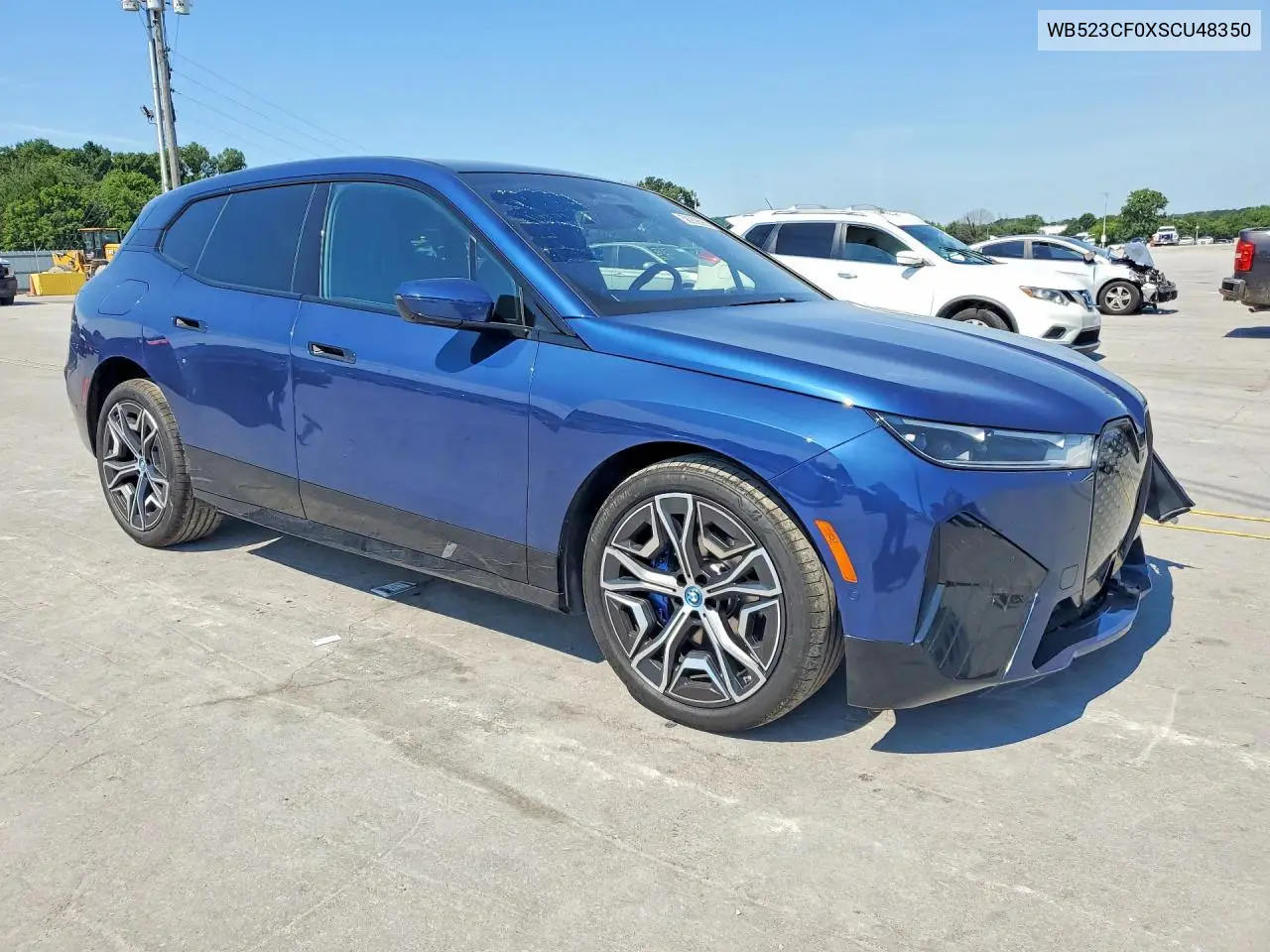 2025 BMW Ix xDrive50 VIN: WB523CF0XSCU48350 Lot: 58209086