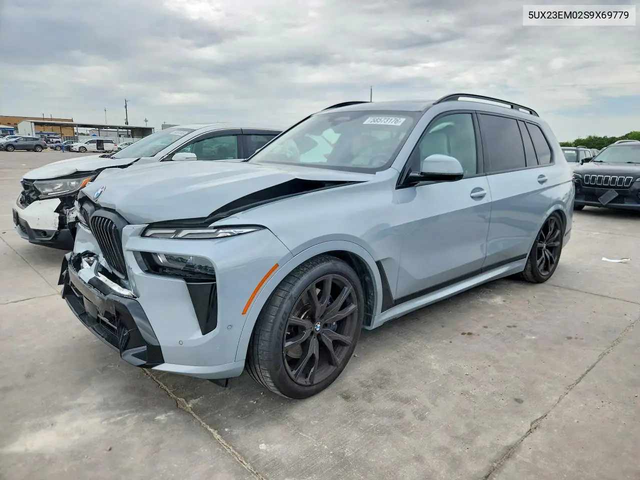 2025 BMW X7 xDrive40I VIN: 5UX23EM02S9X69779 Lot: 58573176