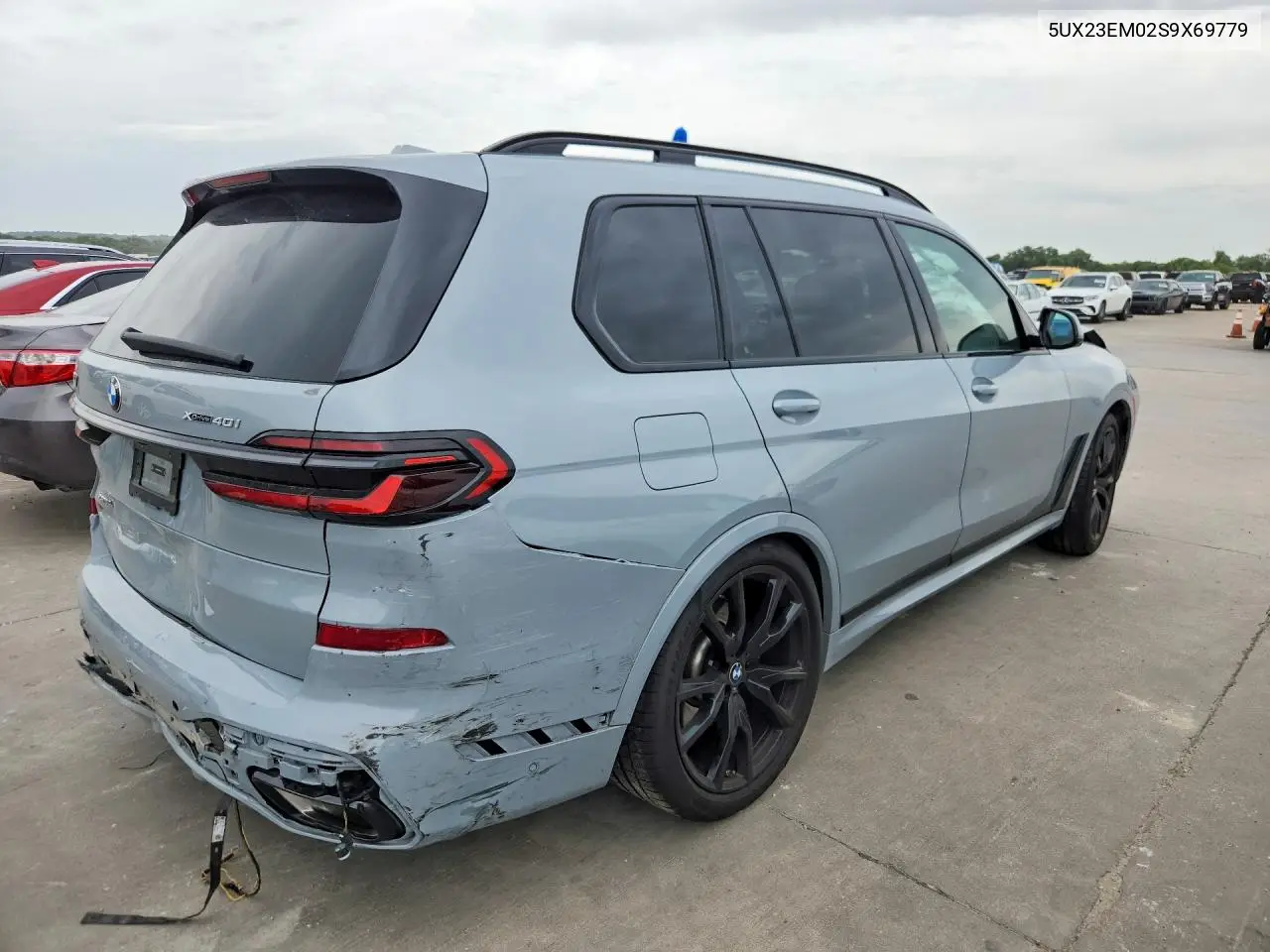 2025 BMW X7 xDrive40I VIN: 5UX23EM02S9X69779 Lot: 58573176