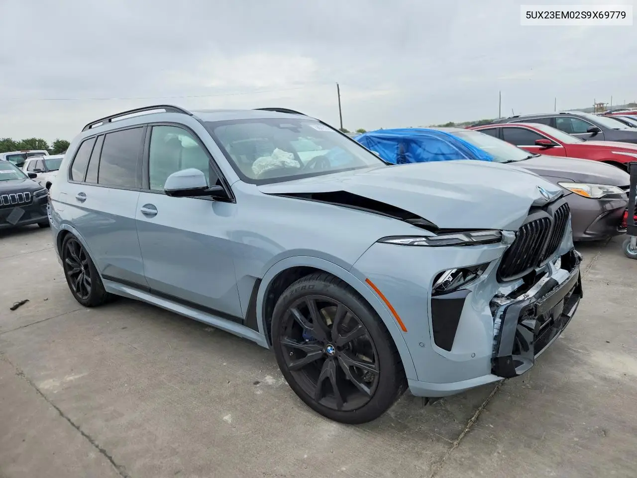 2025 BMW X7 xDrive40I VIN: 5UX23EM02S9X69779 Lot: 58573176