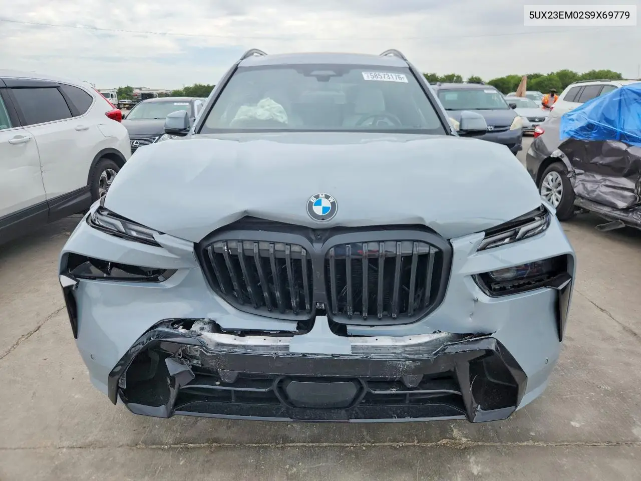2025 BMW X7 xDrive40I VIN: 5UX23EM02S9X69779 Lot: 58573176