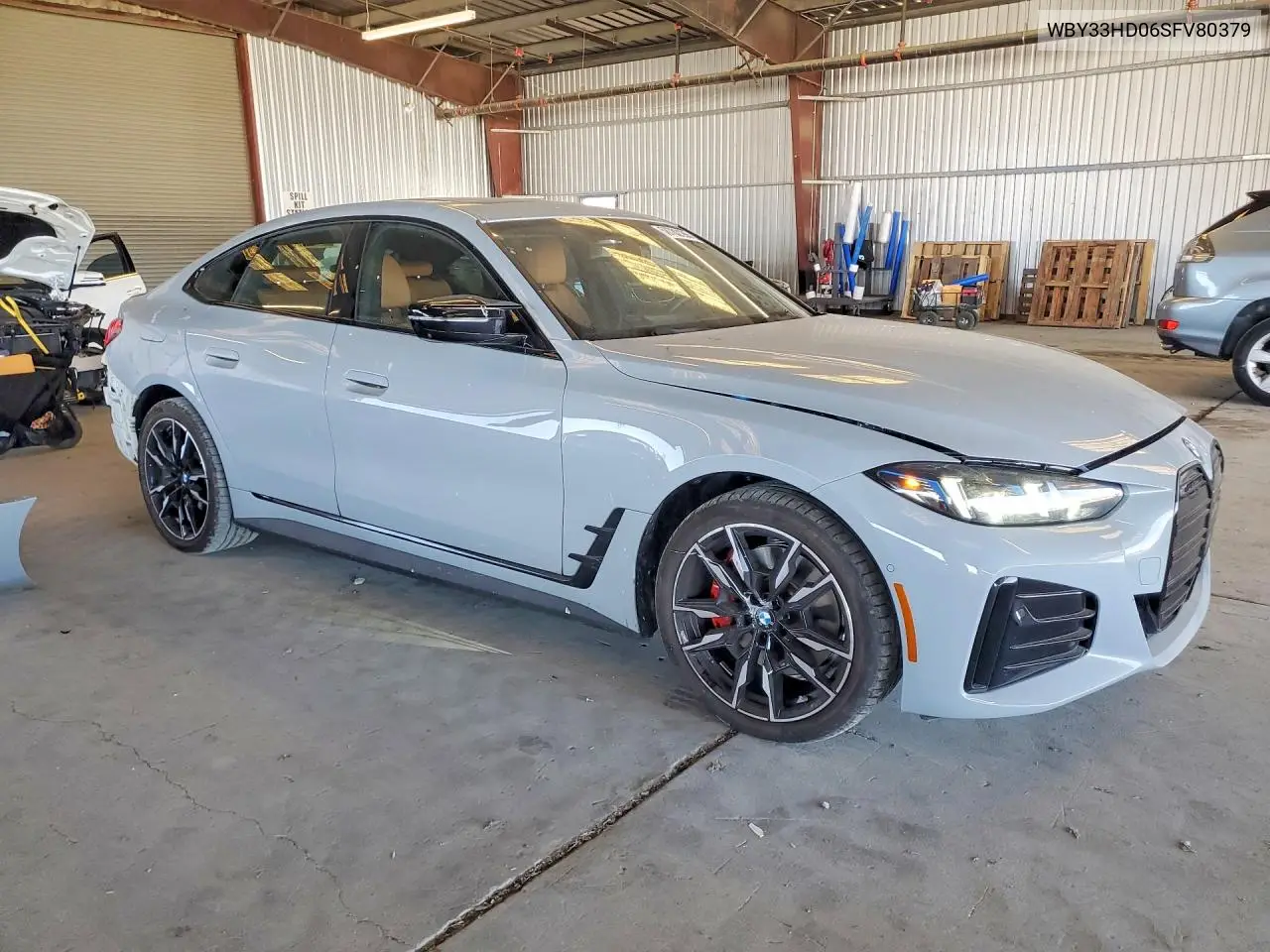 2025 BMW I4 M50 VIN: WBY33HD06SFV80379 Lot: 58782196
