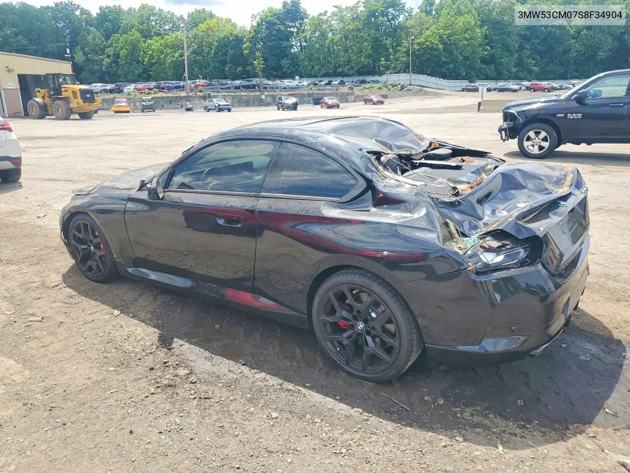 2025 BMW M240Xi VIN: 3MW53CM07S8F34904 Lot: 58925946