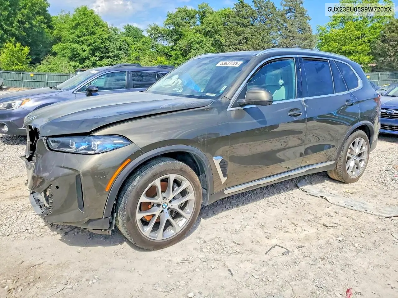 5UX23EU05S9W72060 2025 BMW X5 xDrive40I