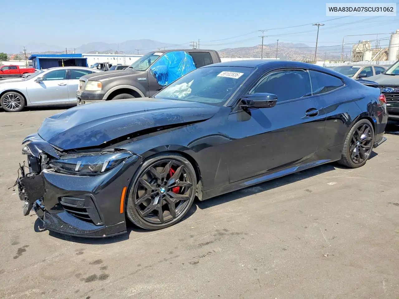 2025 BMW M440Xi VIN: WBA83DA07SCU31062 Lot: 59102836