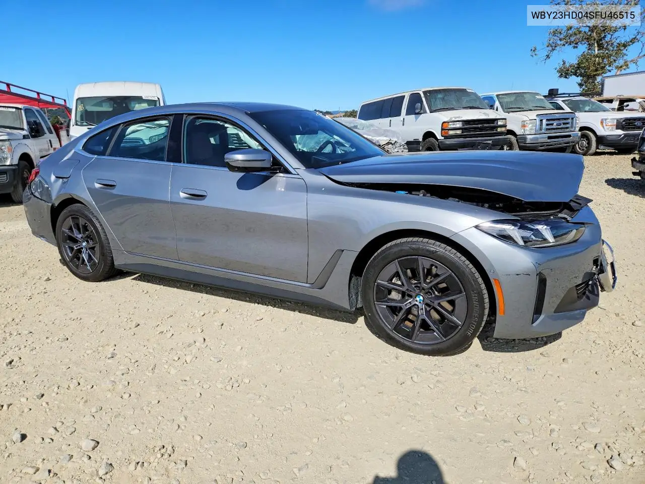 2025 BMW I4 Edrive 40 VIN: WBY23HD04SFU46515 Lot: 59924806