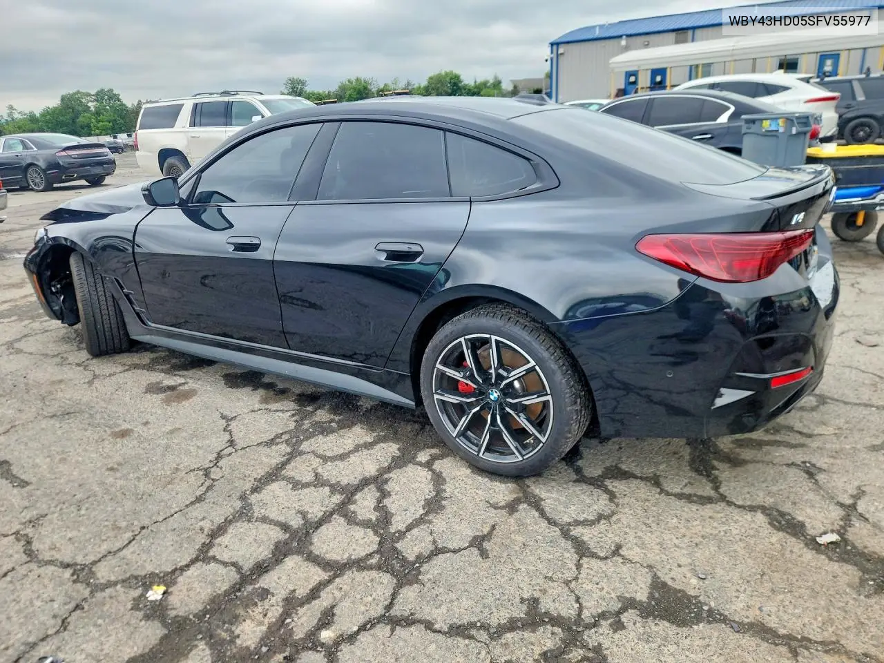 2025 BMW I4 xDrive 40 VIN: WBY43HD05SFV55977 Lot: 60024826