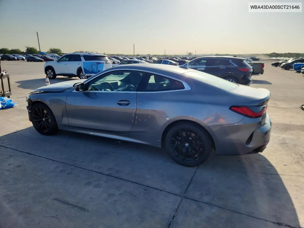 2025 BMW 430I VIN: WBA43DA00SCT21646 Lot: 61722106