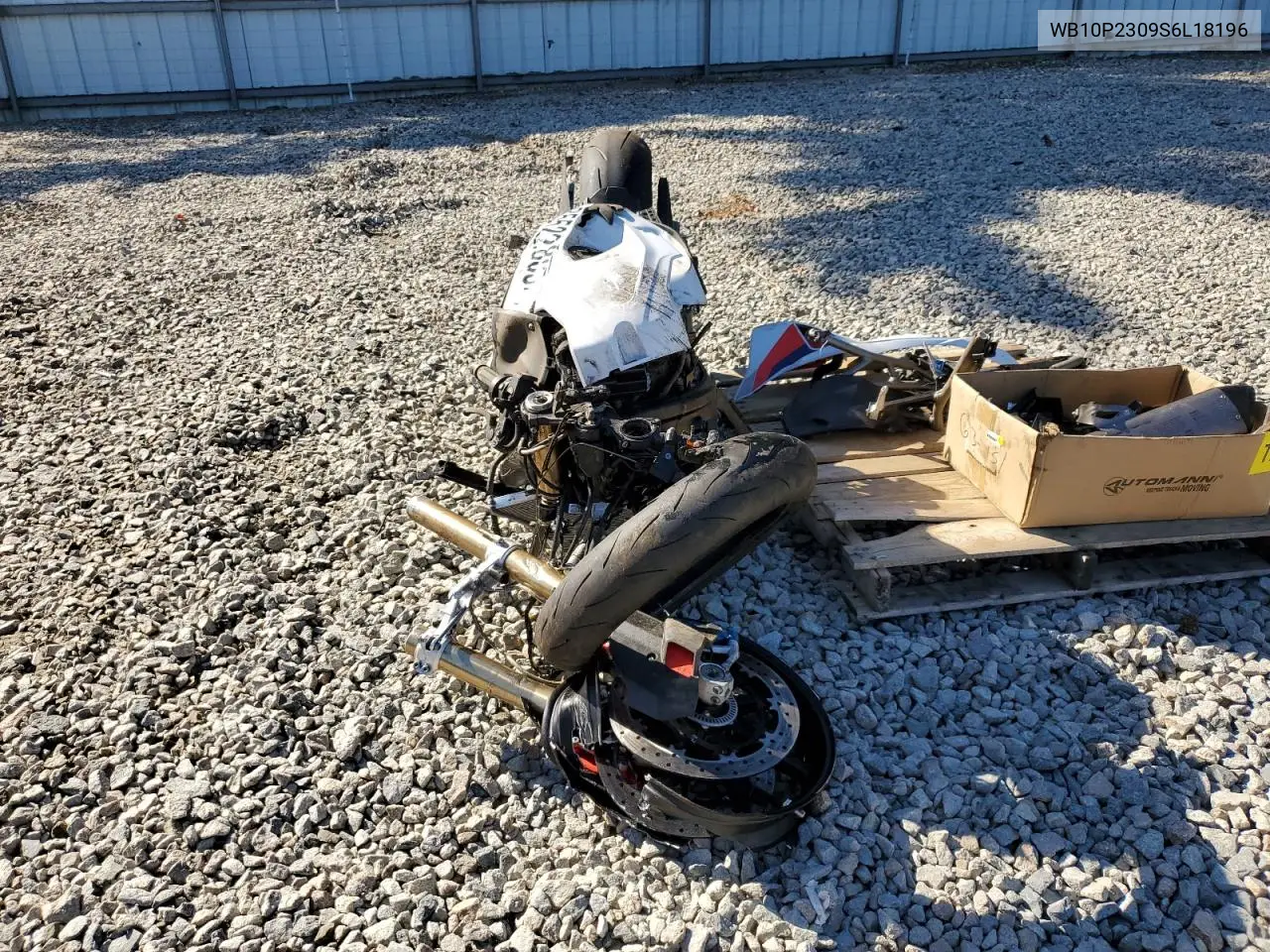2025 BMW S 1000 VIN: WB10P2309S6L18196 Lot: 85522805