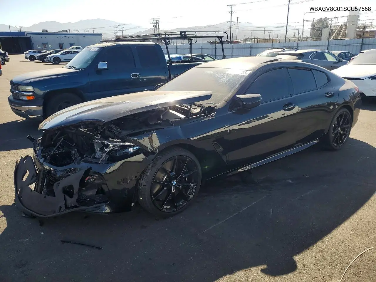 2025 BMW M850Xi VIN: WBAGV8C01SCU57568 Lot: 85793225